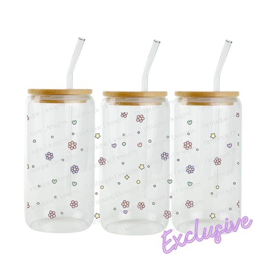 Petite Flowers | 16oz UV DTF Exclusive