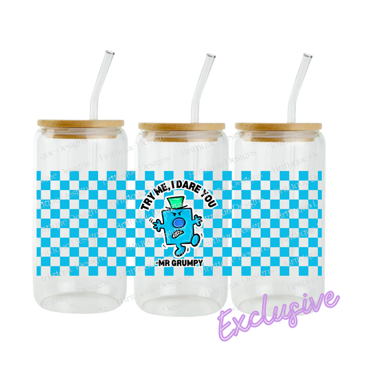 Mr Grumpy | 16oz UV DTF Exclusive