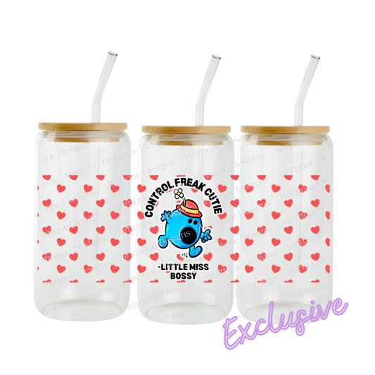 Little Miss Bossy | 16oz UV DTF Exclusive