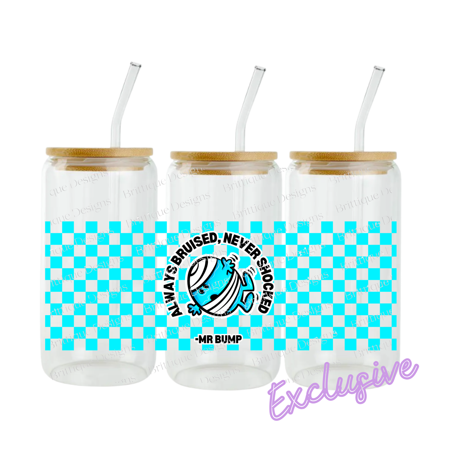 Mr Bump 16oz UV DTF Exclusive