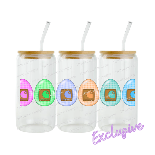 Carhartt Eggs | 16oz UV DTF Exclusive | Easter