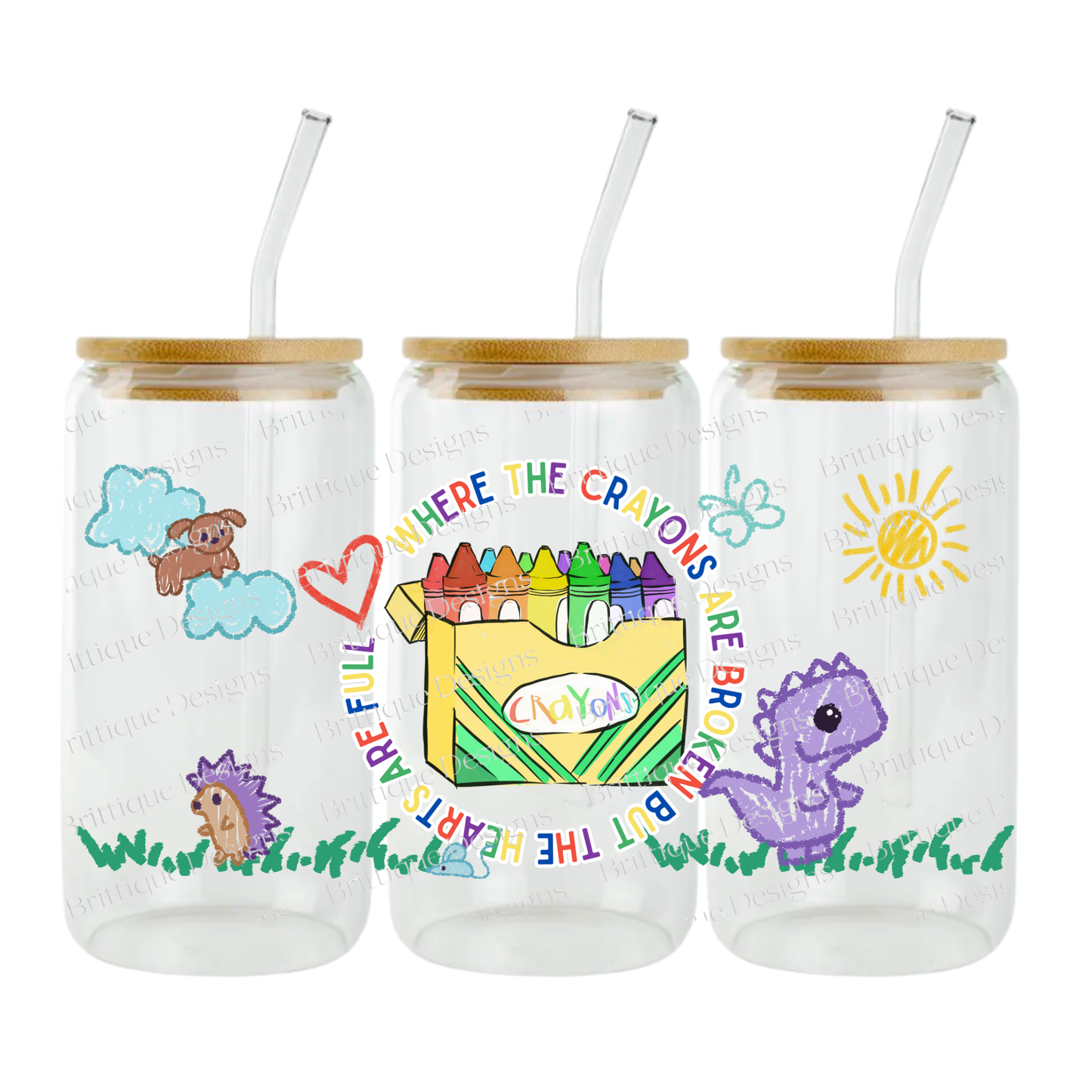 16oz Double Sided UV DTF | #36