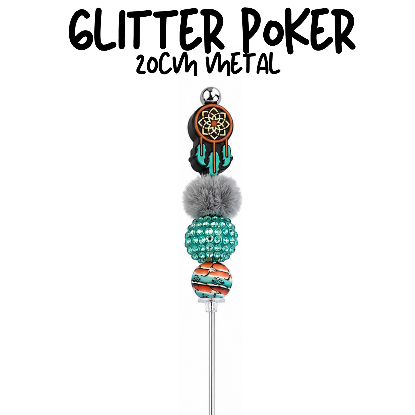 Dreamcatcher | 8" Glitter Poker