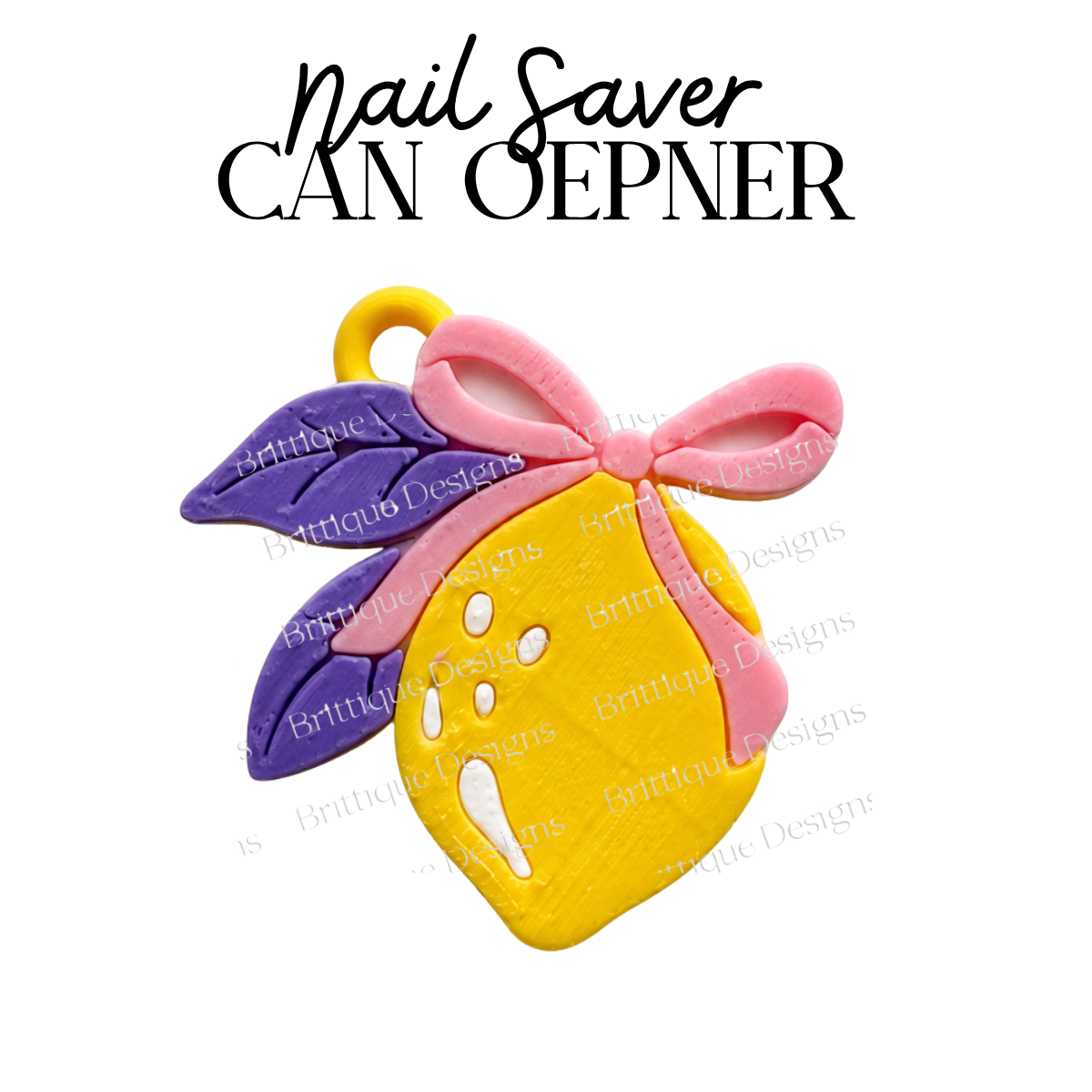 Nail Saver | Can Tab Opener | 3D Printed