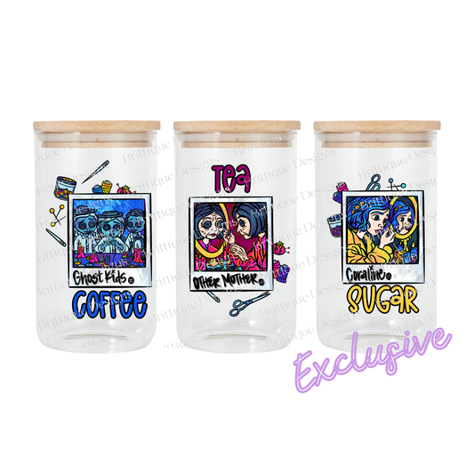 Coraline | Canister | 16oz UV DTF Exclusive