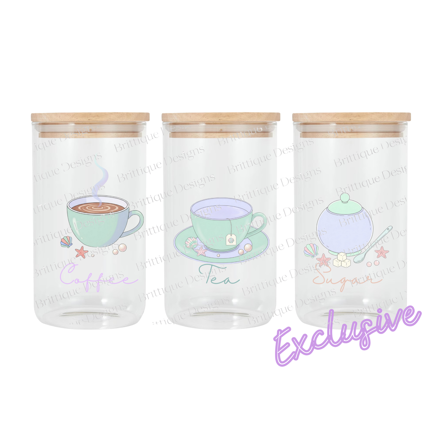 Beach Vibes | Canister | 16oz UV DTF Exclusive