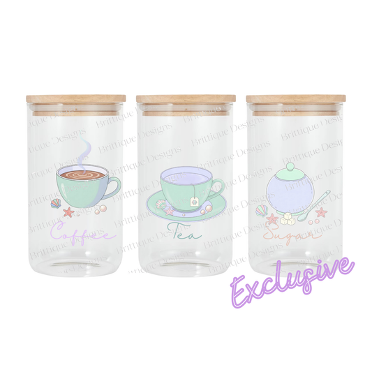 Beach Vibes | Canister | 16oz UV DTF Exclusive