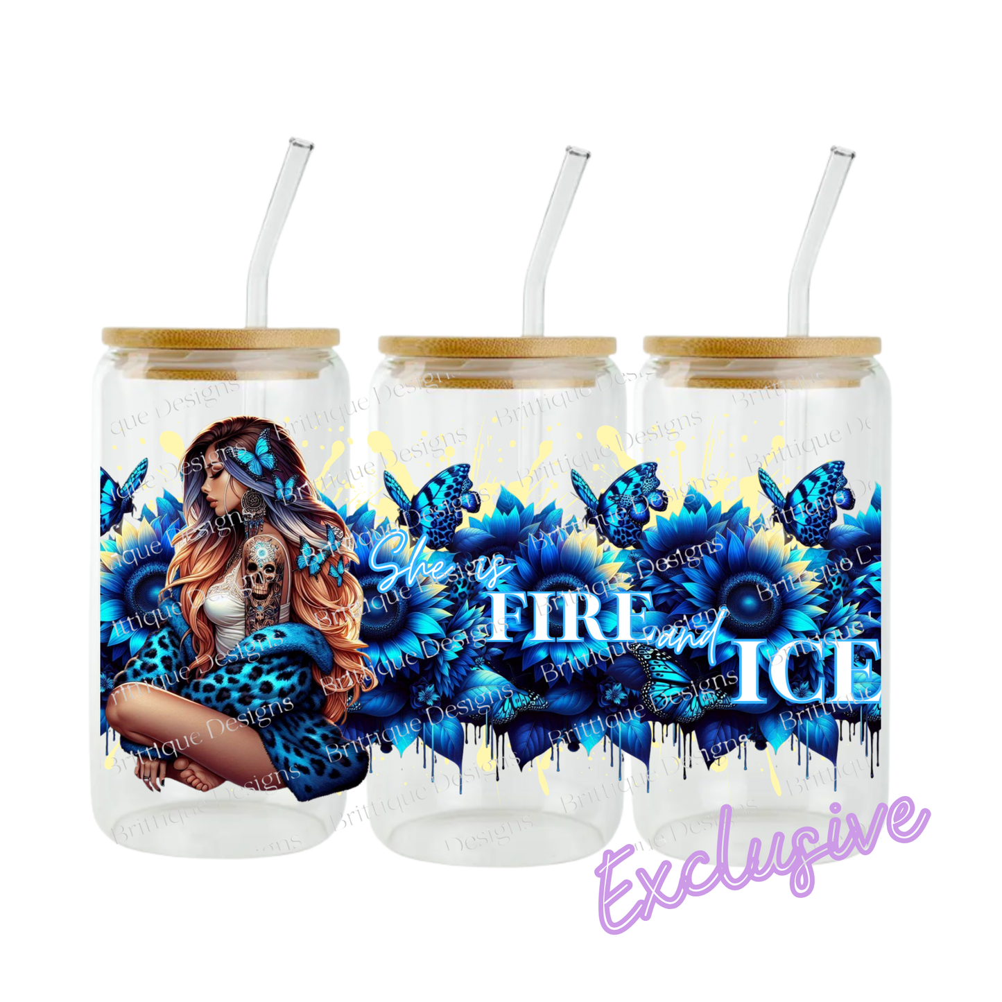 Fire & Ice | 16oz UV DTF Exclusive