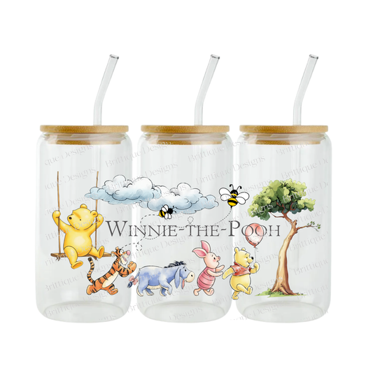 W1nn1e The P00h| 16oz Double Sided UV DTF | #454