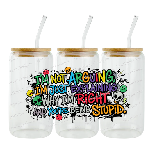 16oz Double Sided UV DTF | #815