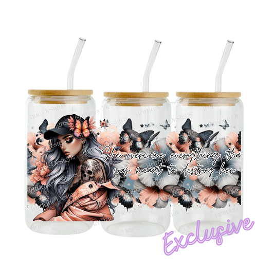 Beautiful Mess | 16oz UV DTF Exclusive