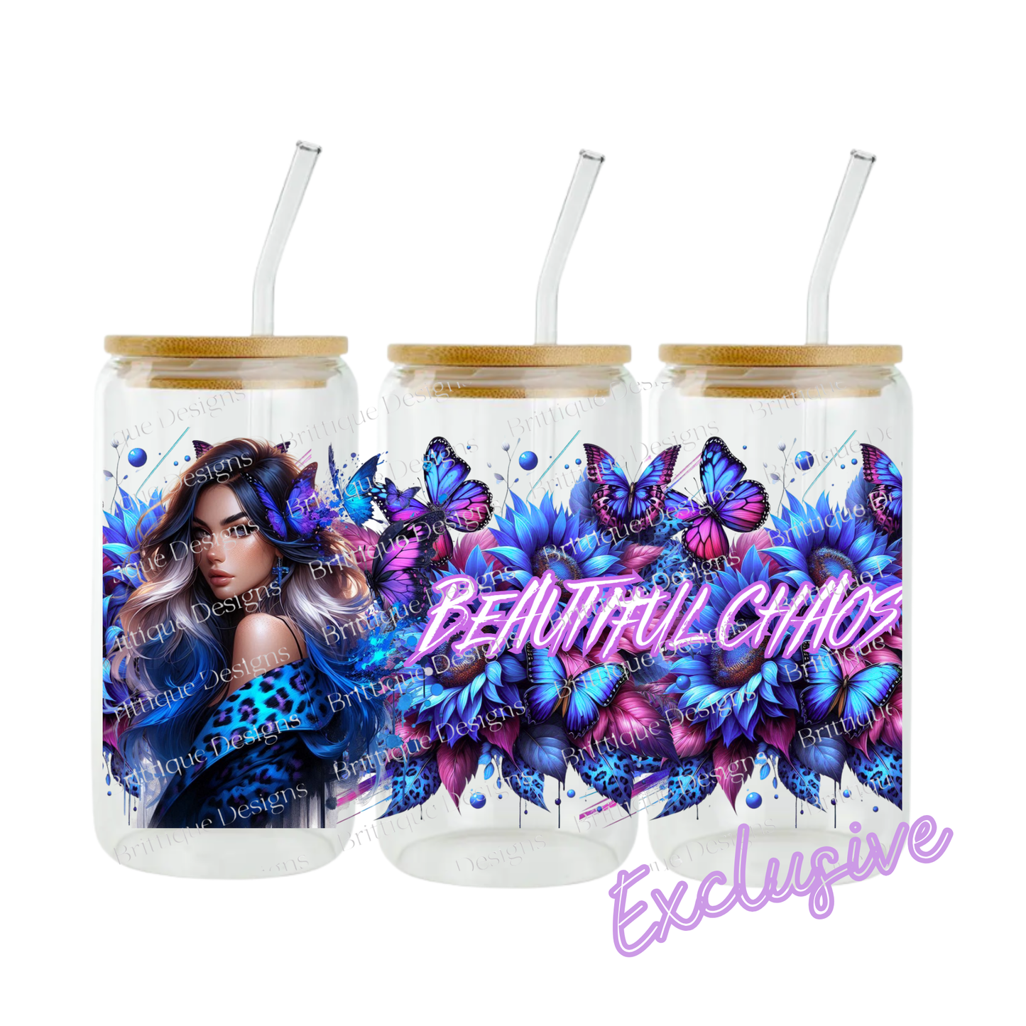 Beautiful Chaos | 16oz UV DTF Exclusive