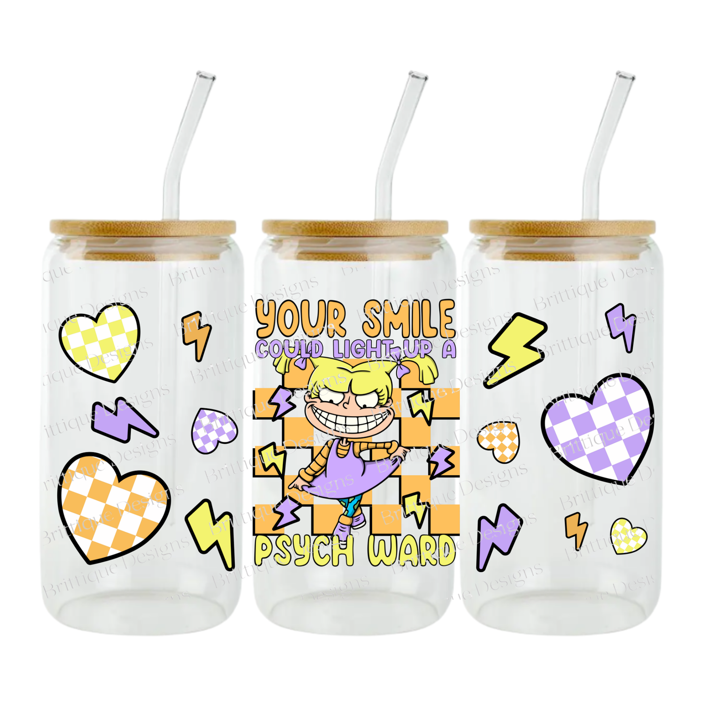 16oz Double Sided UV DTF | #528