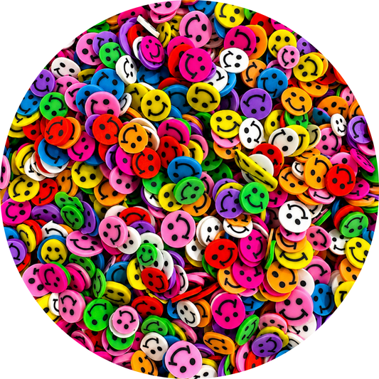 Smiley Faces | Polymer Clay Pieces