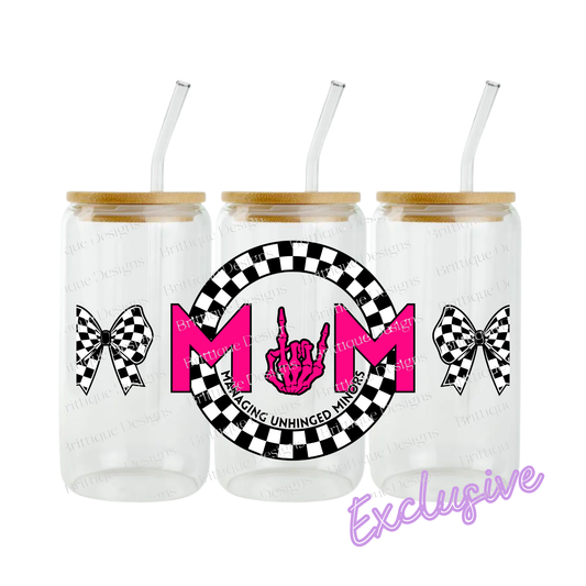 Mum - Pink | 16oz UV DTF Exclusive