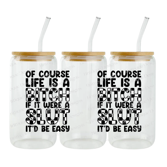 16oz Double Sided UV DTF | #543
