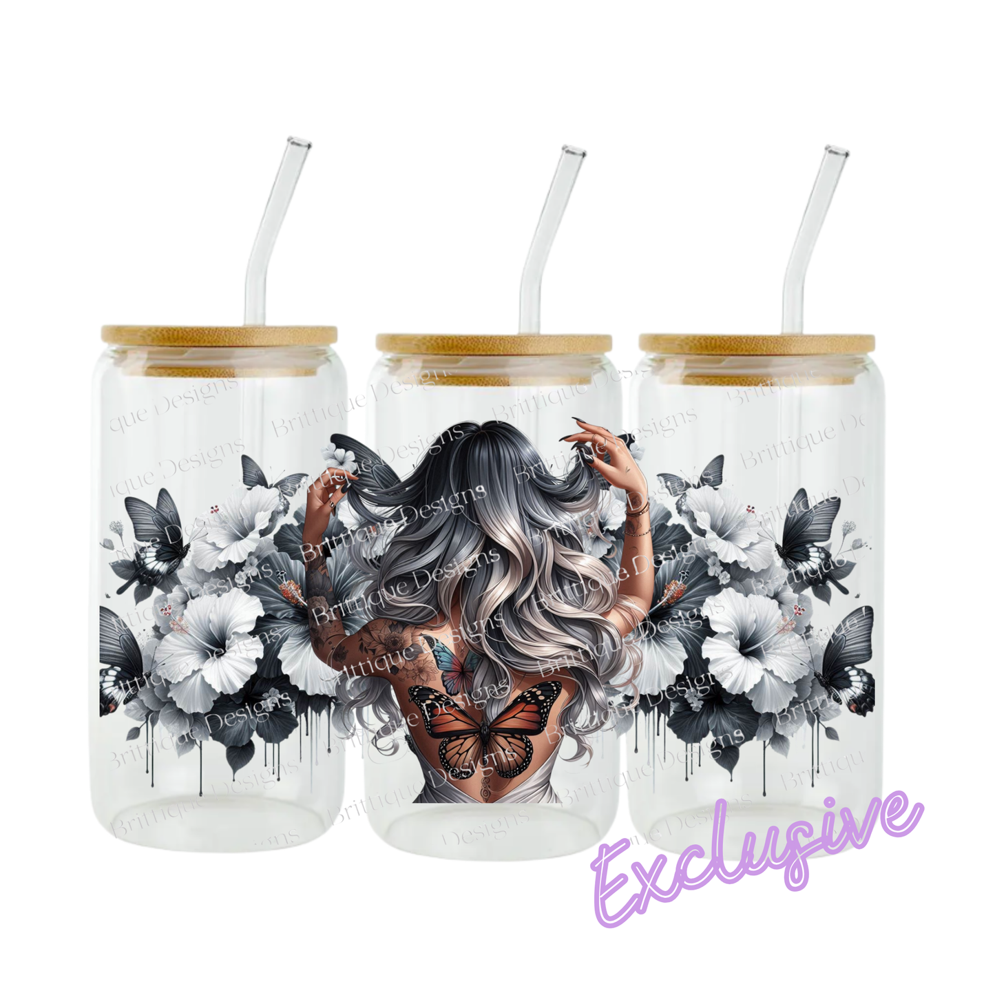 Ink & Petals | 16oz UV DTF Exclusive