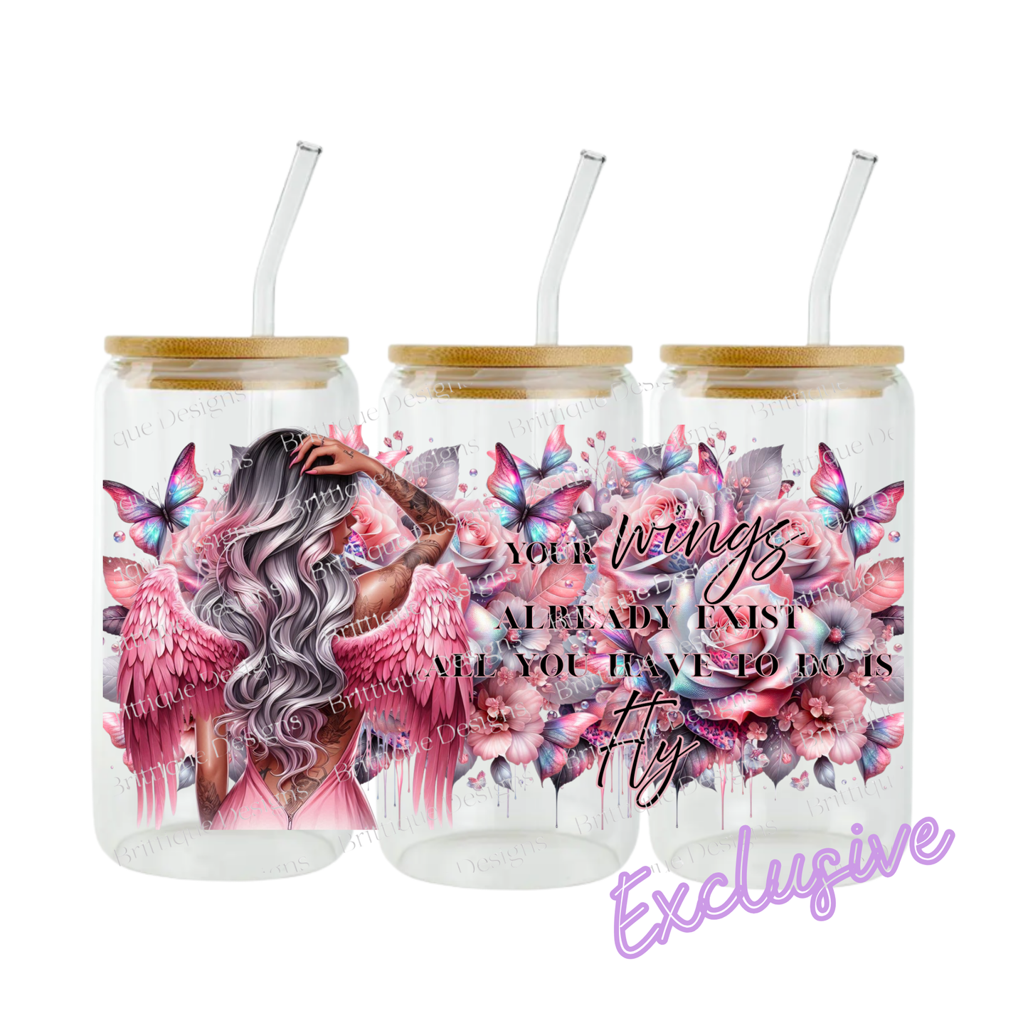 Your Wings Already Exist | 16oz UV DTF Exclusive