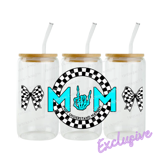 Mum - Teal | 16oz UV DTF Exclusive