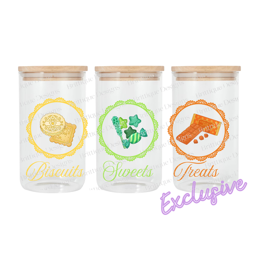 Cafe Treats | Canister | 16oz UV DTF Exclusive