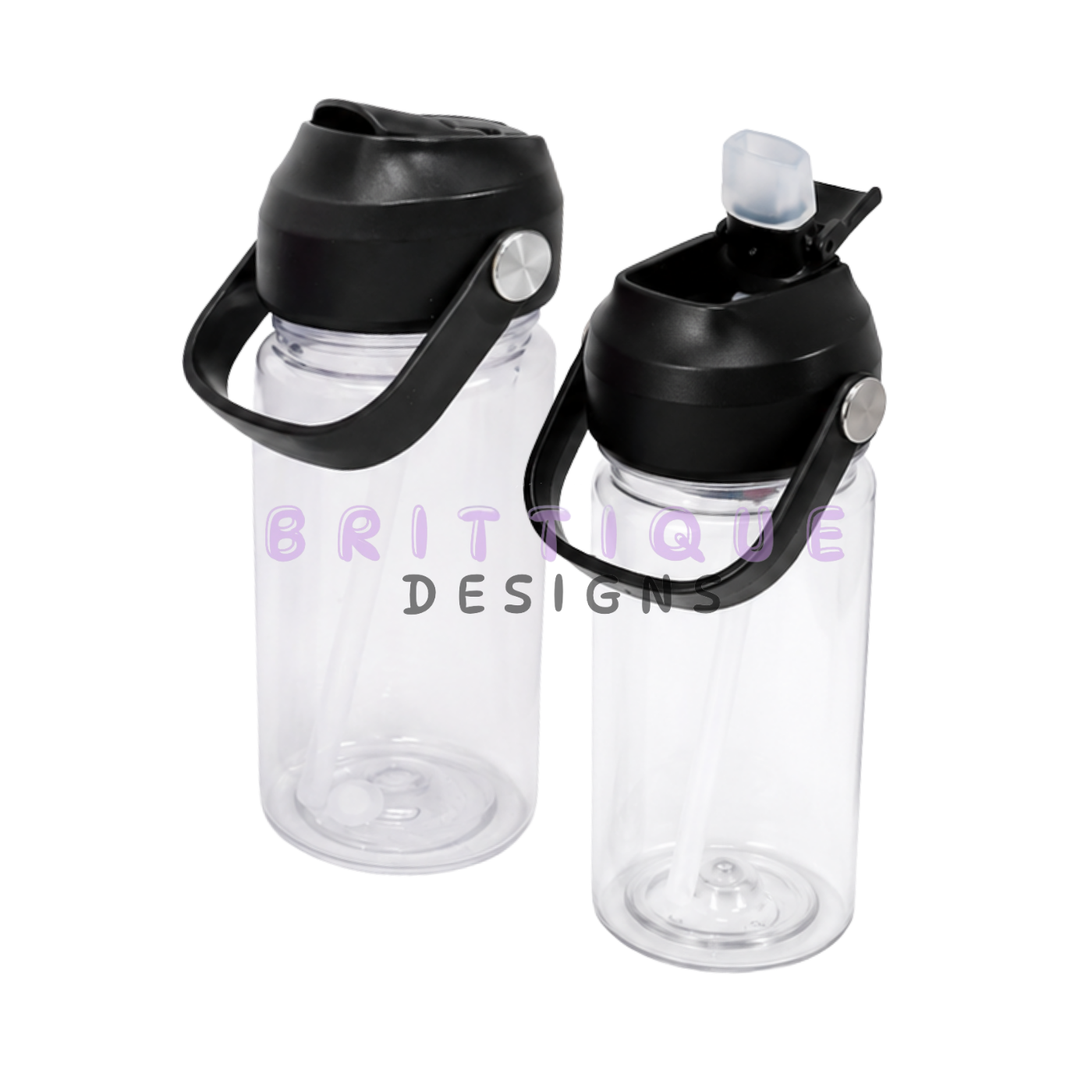 10oz Flip Straw Snowglobe | Blanks