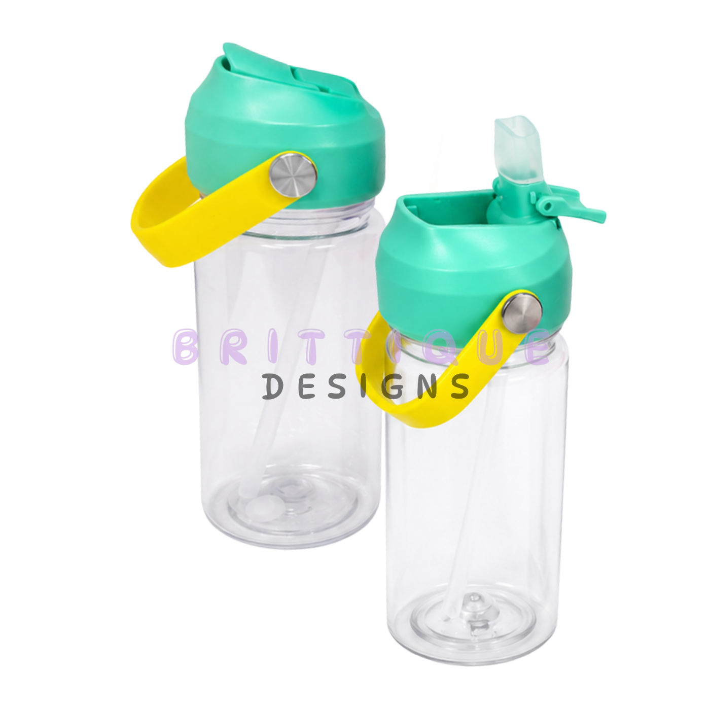 10oz Flip Straw Snowglobe | Blanks