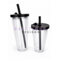 Acrylic Boba Stadium Snowglobe Tumbler | Blank