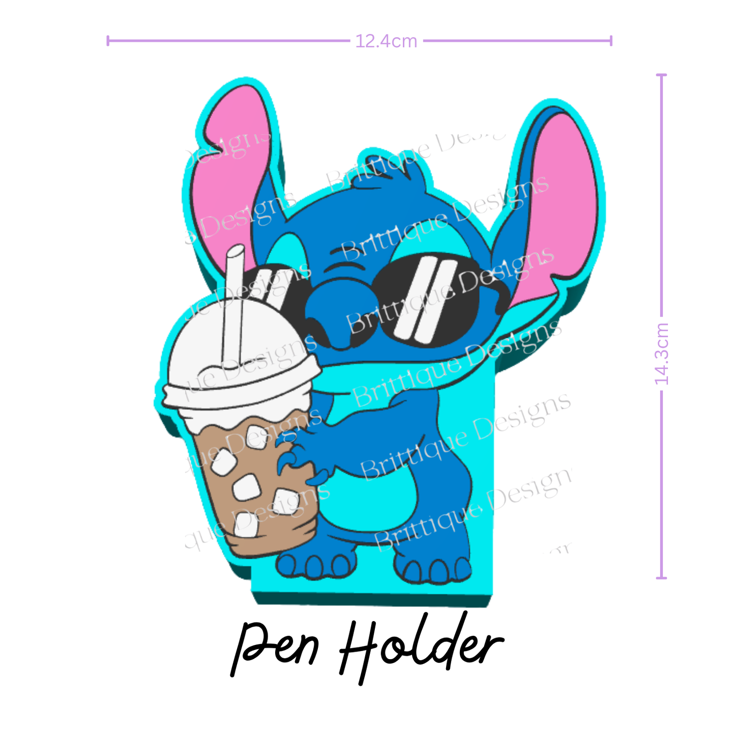 Blue Guy With Coffee | 3D Matching Set