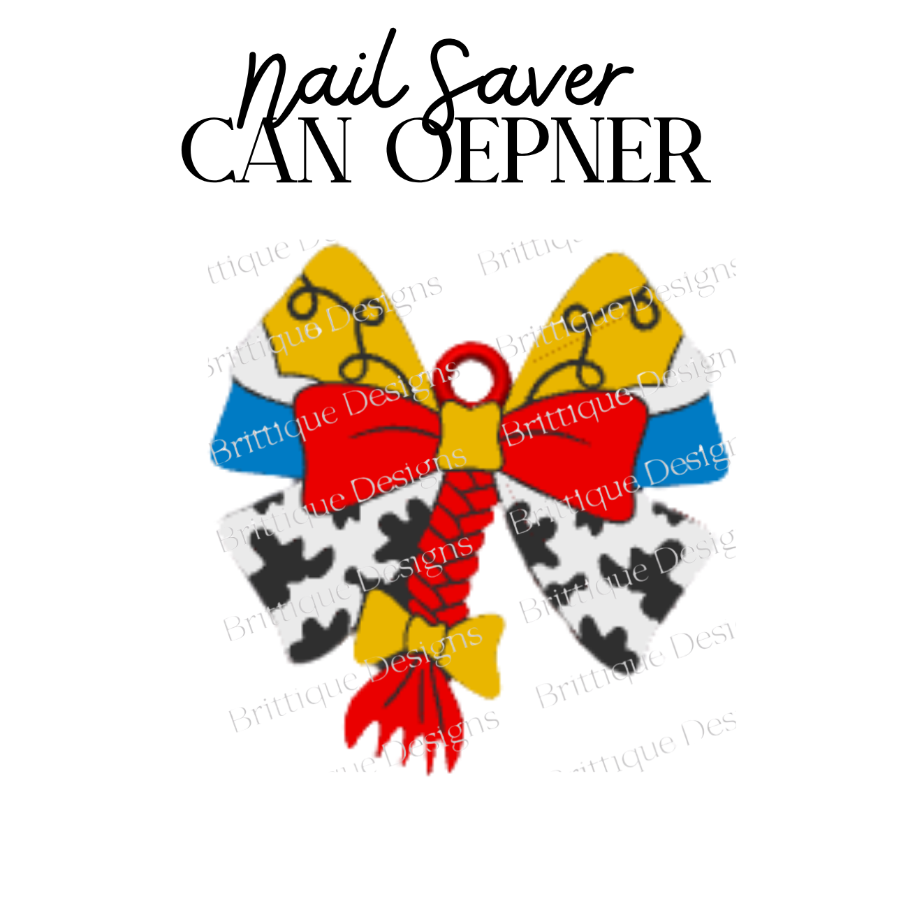 Nail Saver | Can Tab Opener | 3D Printed