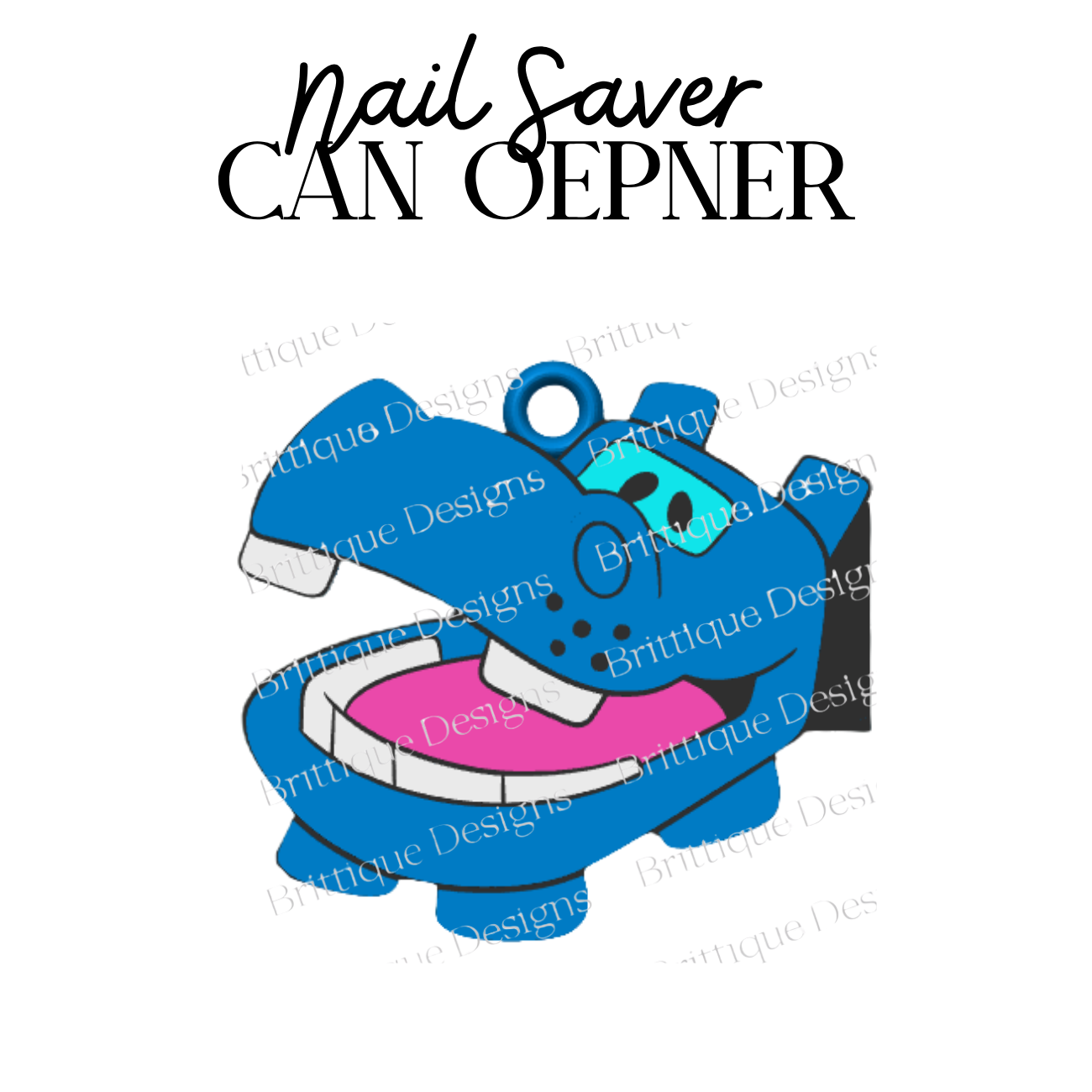 Nail Saver | Can Tab Opener | 3D Printed