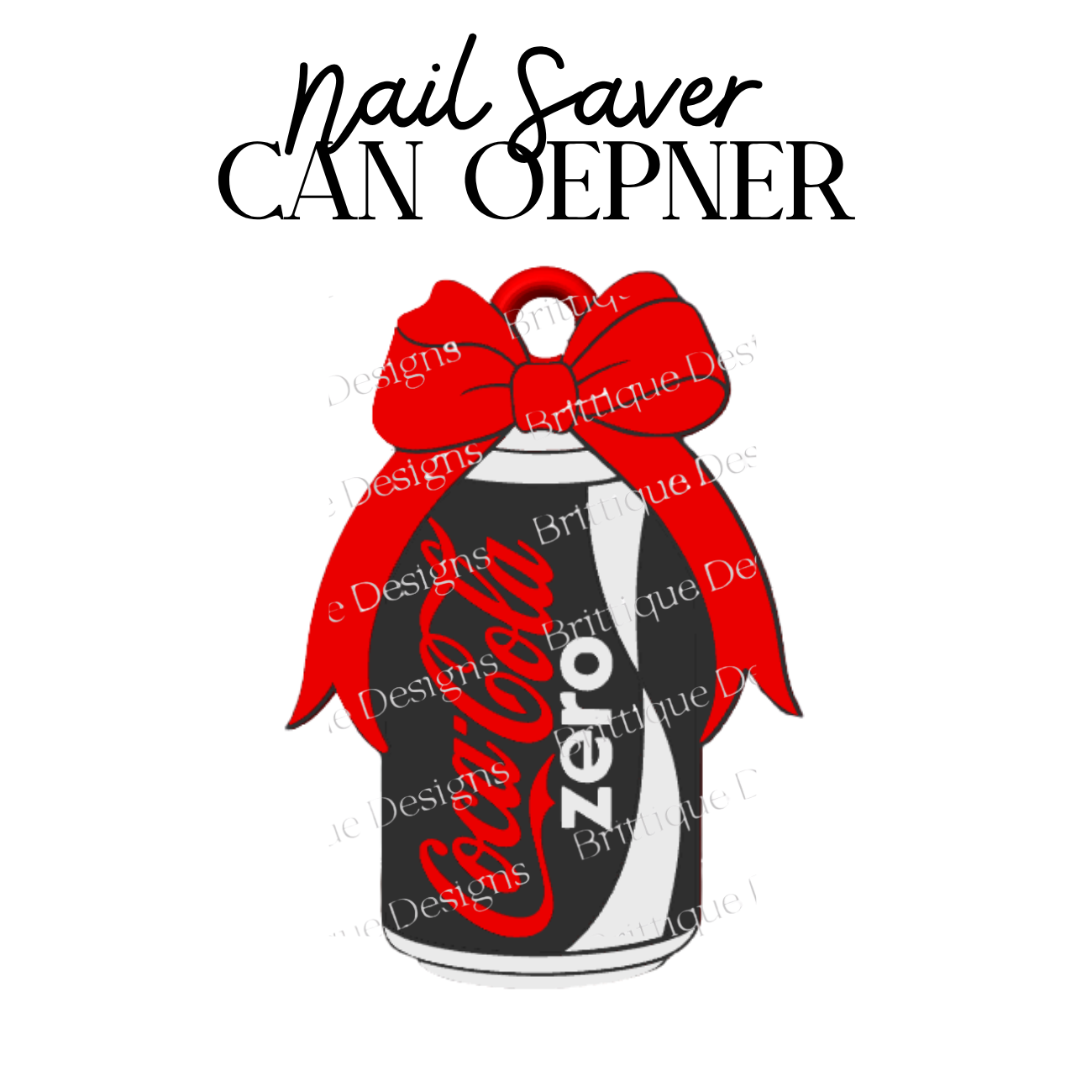 Nail Saver | Can Tab Opener | 3D Printed