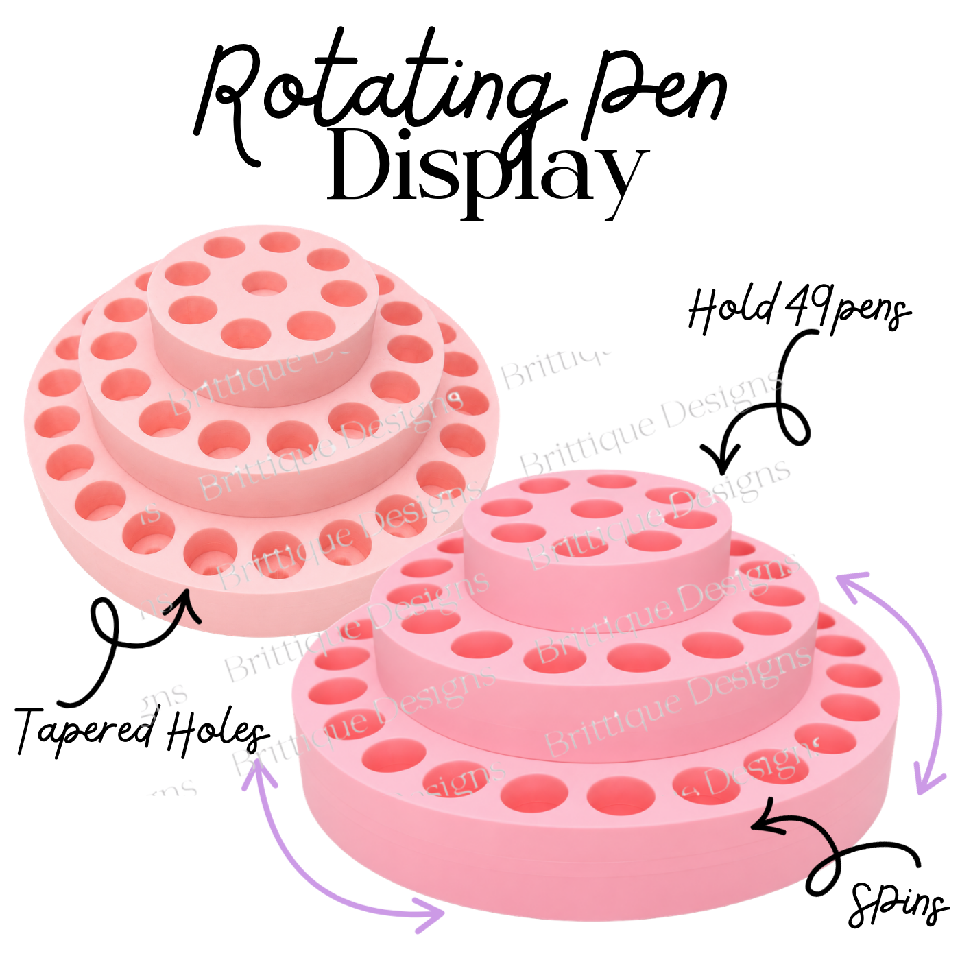 Rotating Pen Display Holder