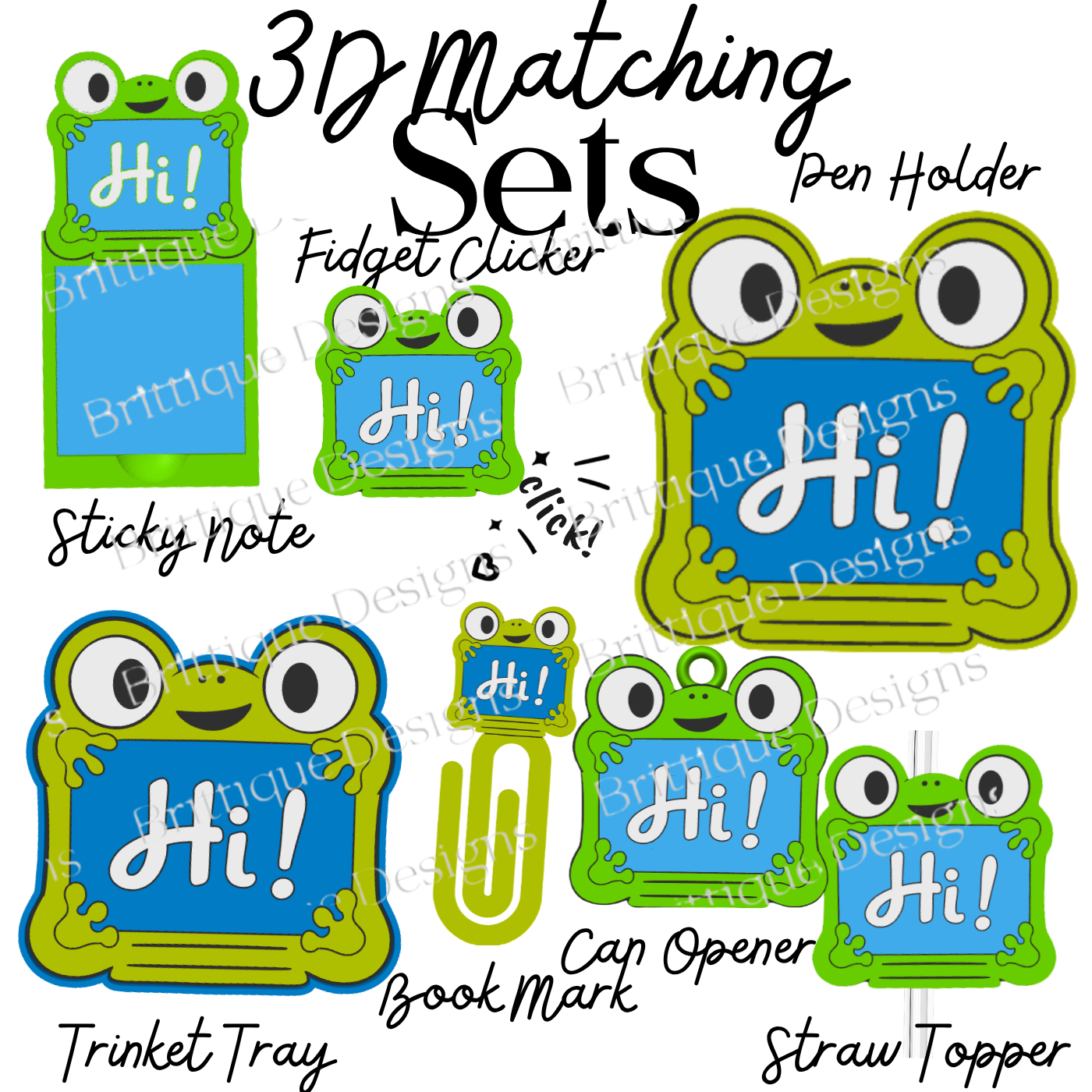 Ipad | 3D Matching Set