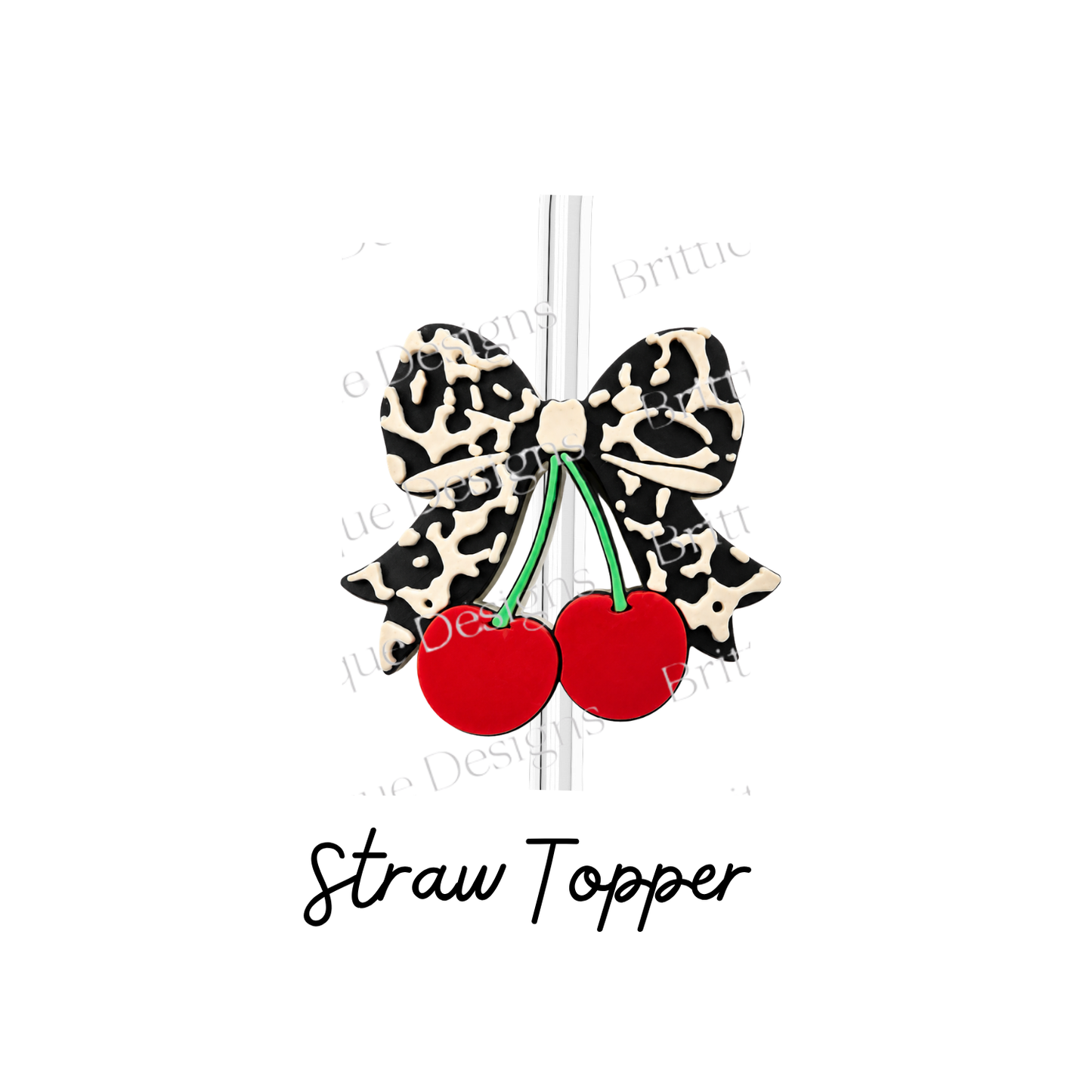 Cherry Bow | 3D Matching Set