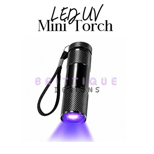 Mini UV Resin Torch for Snow Globes | UV Curing Light