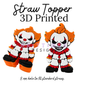 Straw Toppers | 3D Printed | 8mm Hole