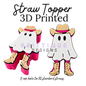 Straw Toppers | 3D Printed | 8mm Hole