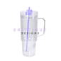 40oz Acrylic Snow Globe Tumbler Blank