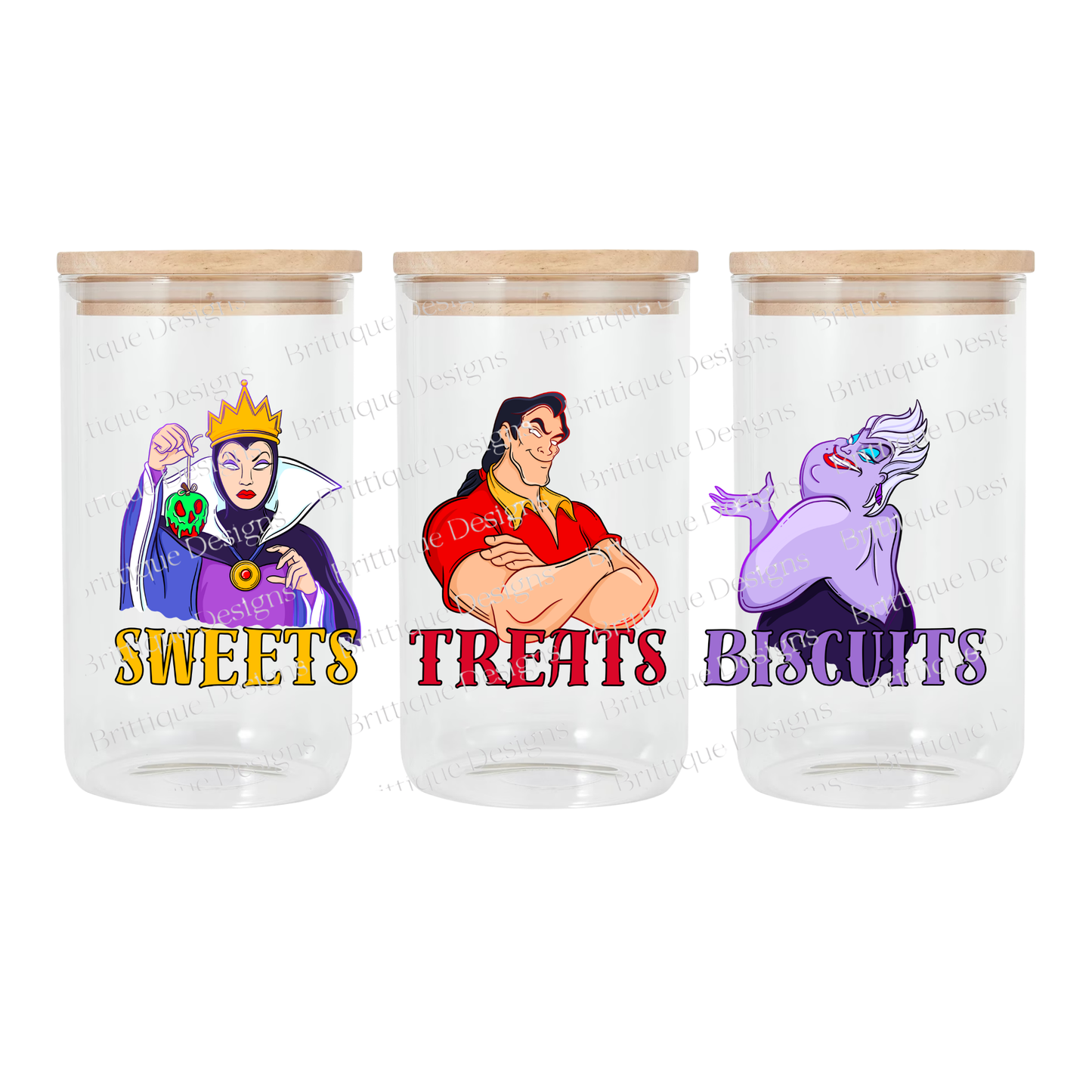 Canister Decal | 16oz Double Sided UV DTF | #735