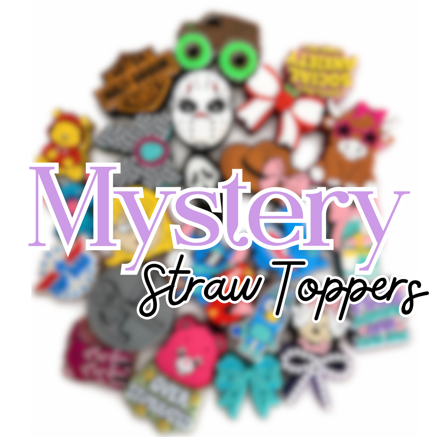 Mystery Straw Topper Pack | 5, 10 or 20 Pack