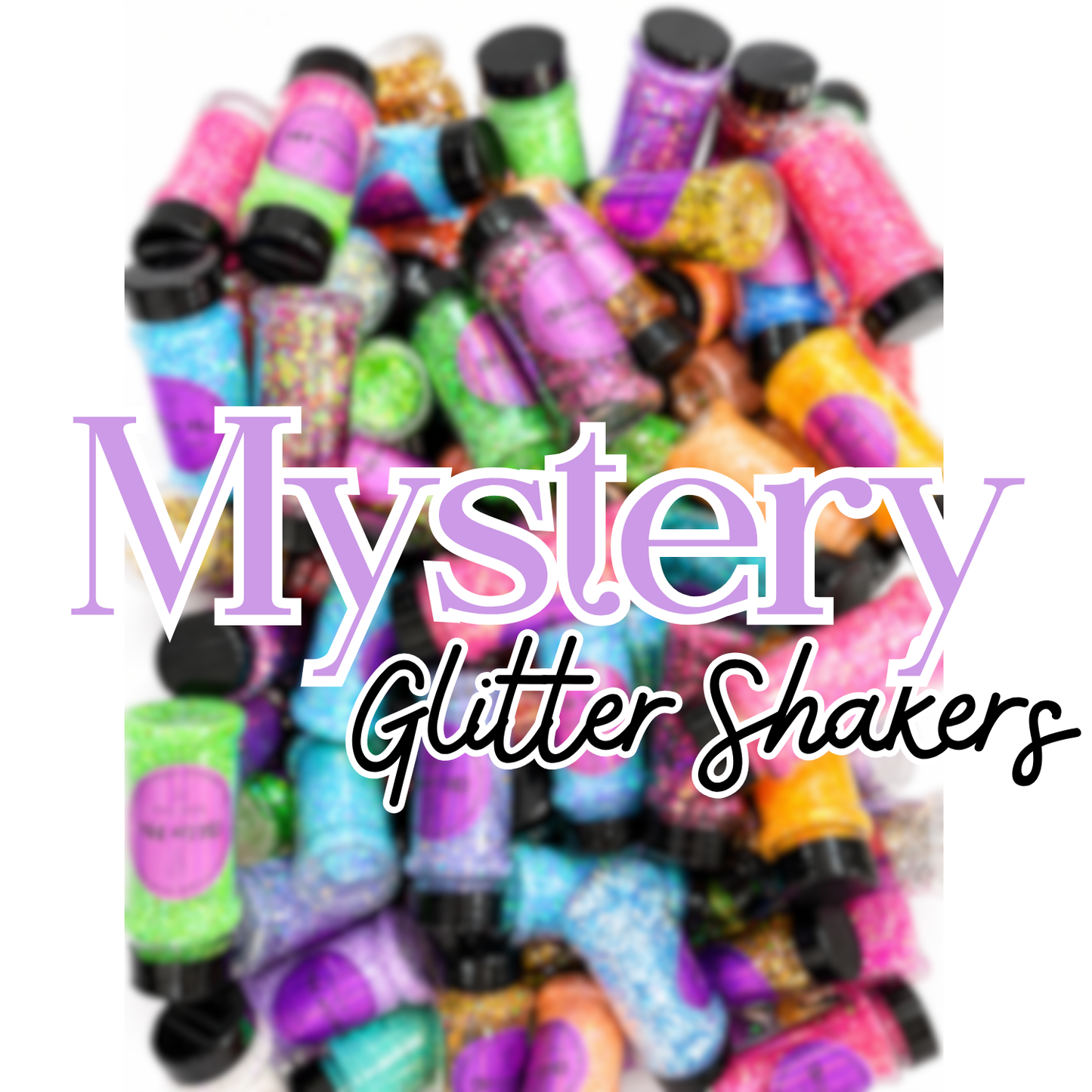 Mystery Glitter Shaker Pack | 5, 10, 20 or 50 Pack