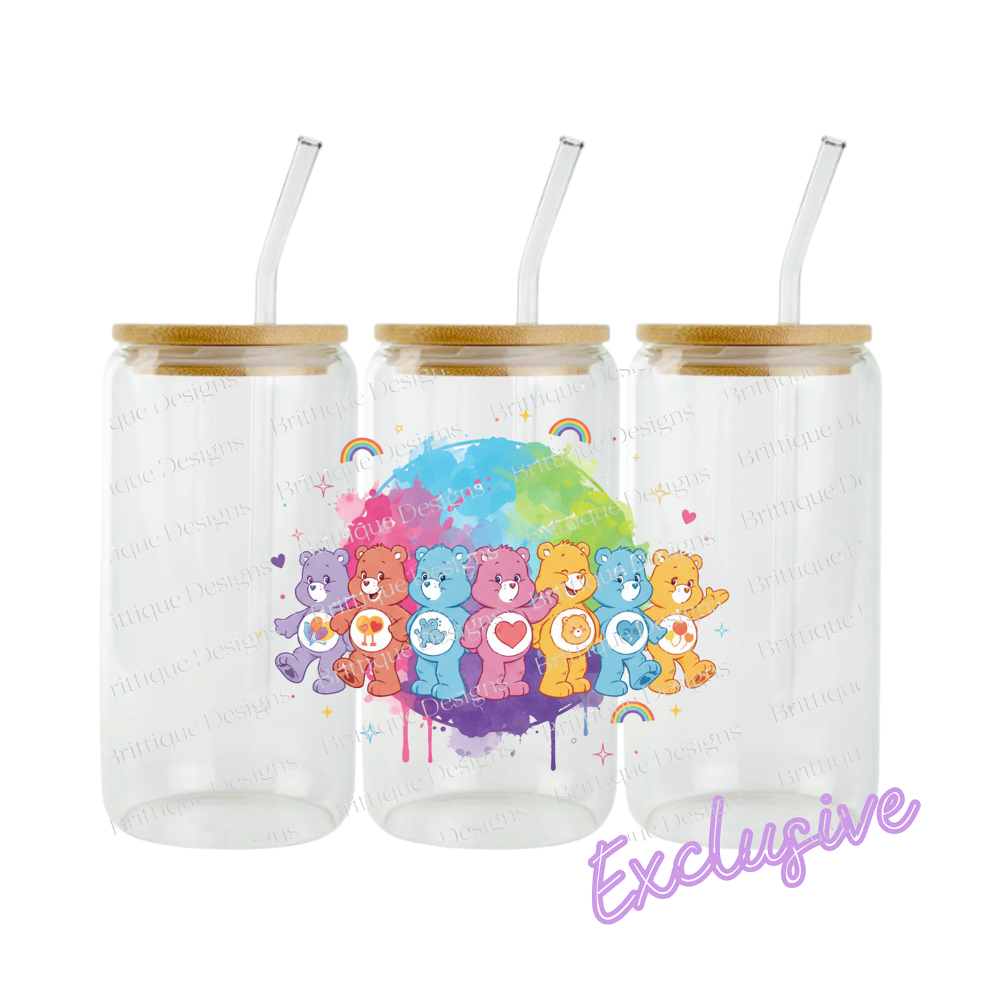 Car3B3ar Crew | 16oz UV DTF Exclusive