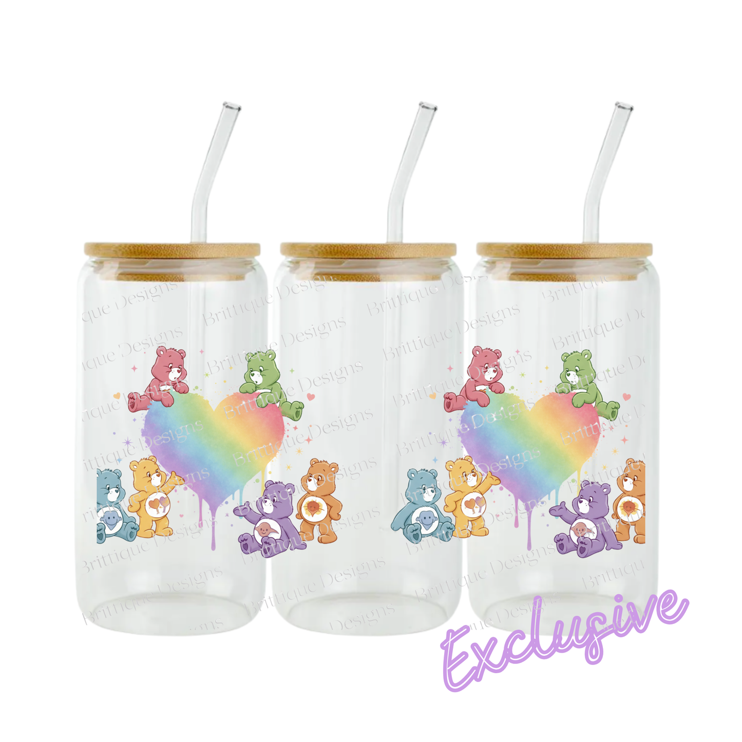 Bear-y Sweet Car3B3ars | 16oz UV DTF Exclusive