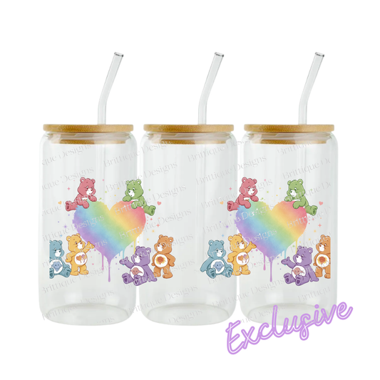 Bear-y Sweet Car3B3ars | 16oz UV DTF Exclusive