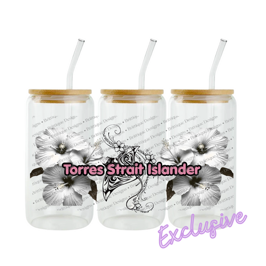 Torres Strait Islander | 16oz UV DTF Exclusive | #326