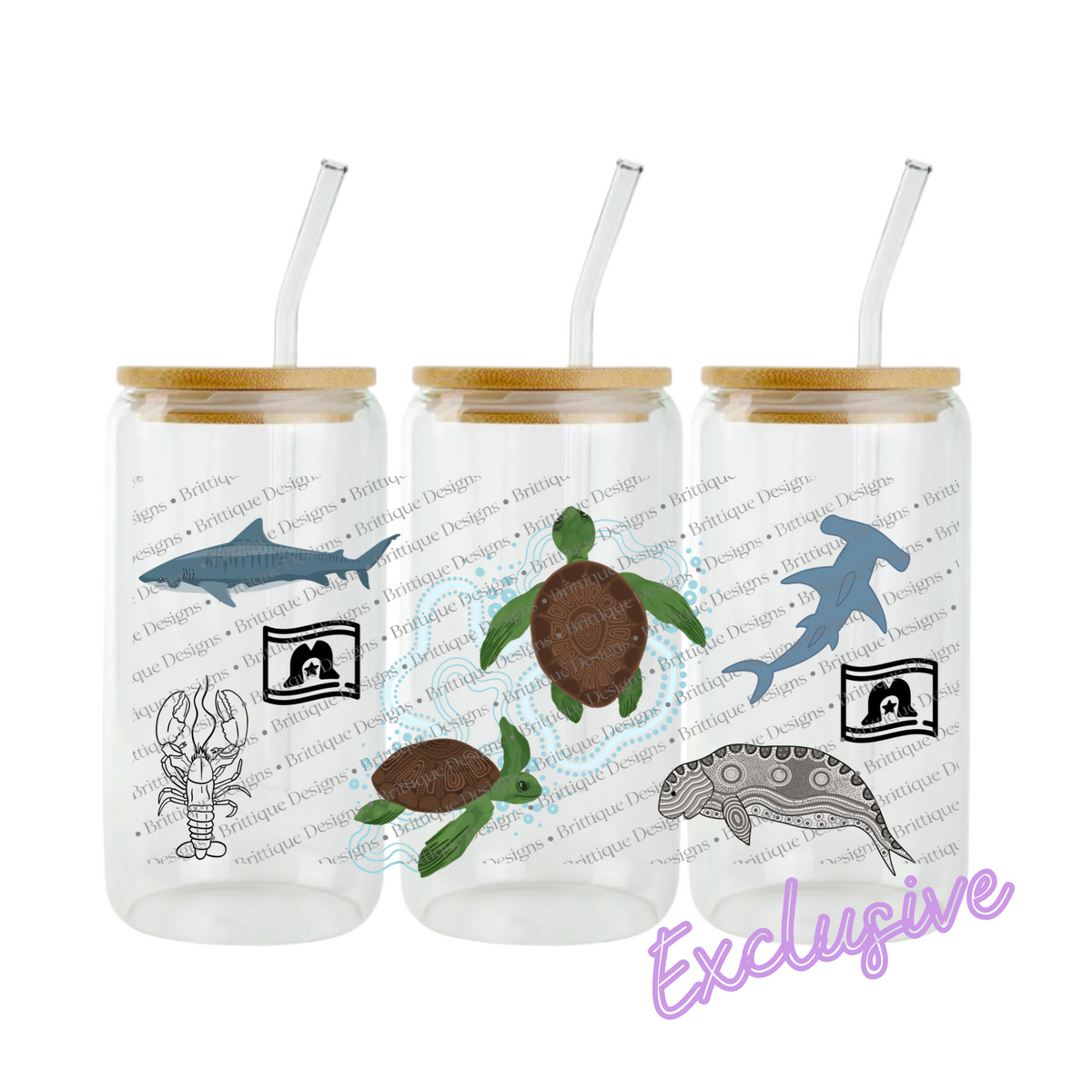 Torres Strait Islander | 16oz UV DTF Exclusive | #255