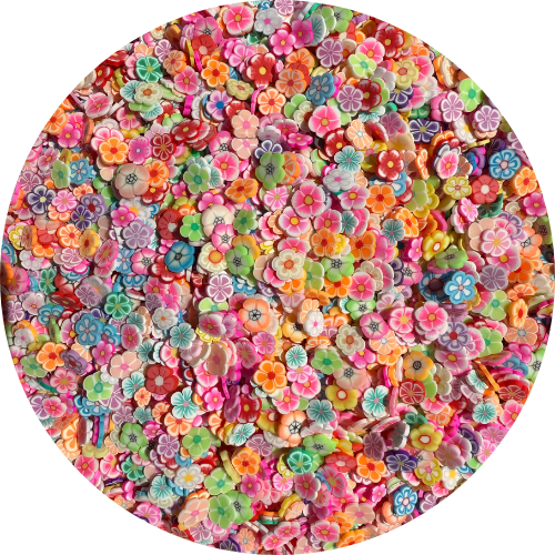 Pretty Petals  | Polymer Clay Pieces