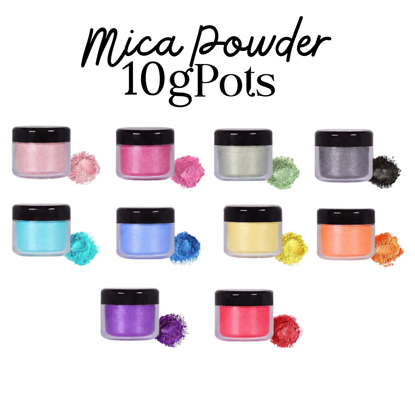 Mica Powder Pigment  | 10g Jar