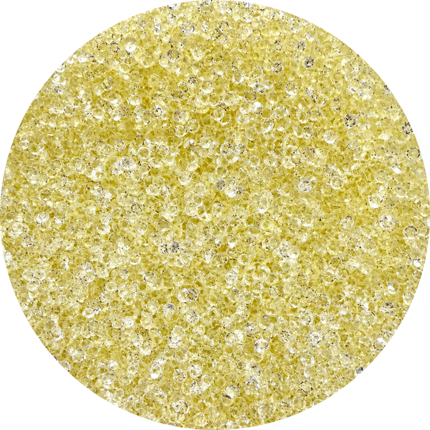 Light Yellow | Diamond Rhinestone | 100g Bag