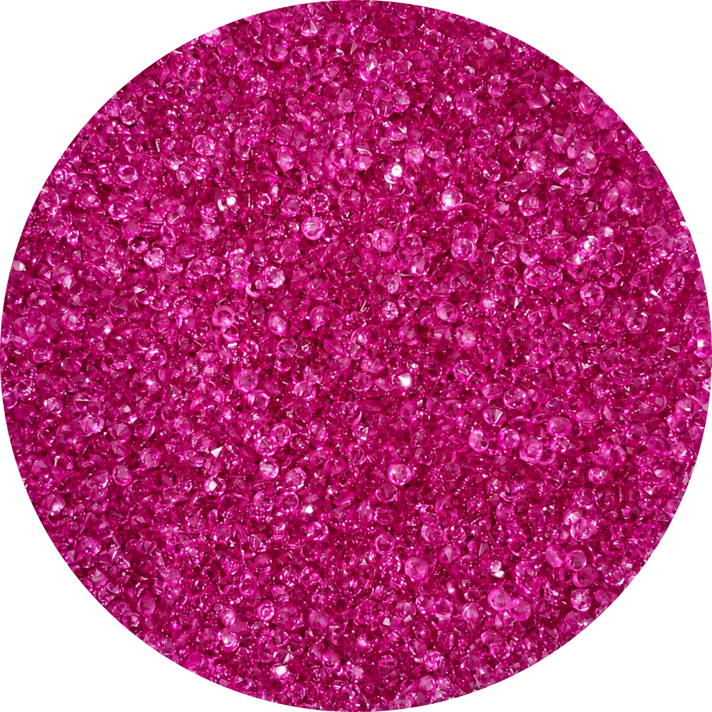 Fuchsia | Diamond Rhinestone | 100g Bag